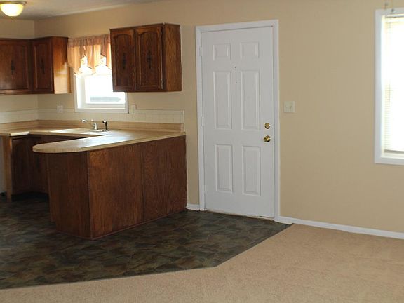 Open floor plan in living area