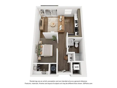 Floor plan A1 1X1