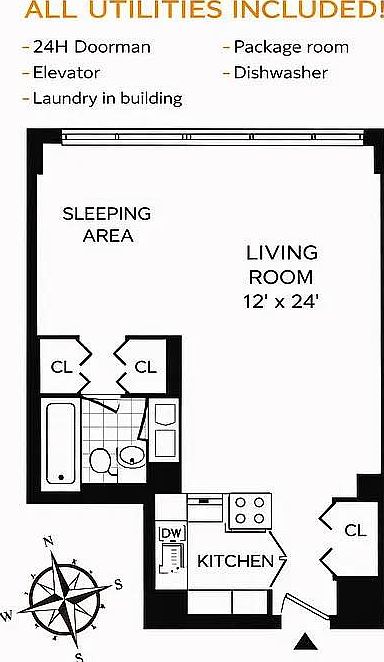 1st image of 301 W 45th St APT 8E