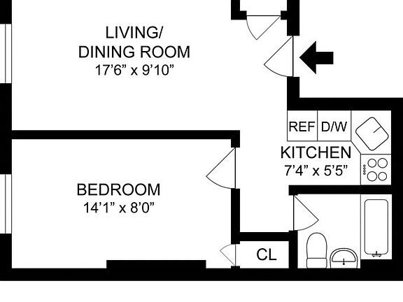 2nd image of 59 W 94th St APT 2f