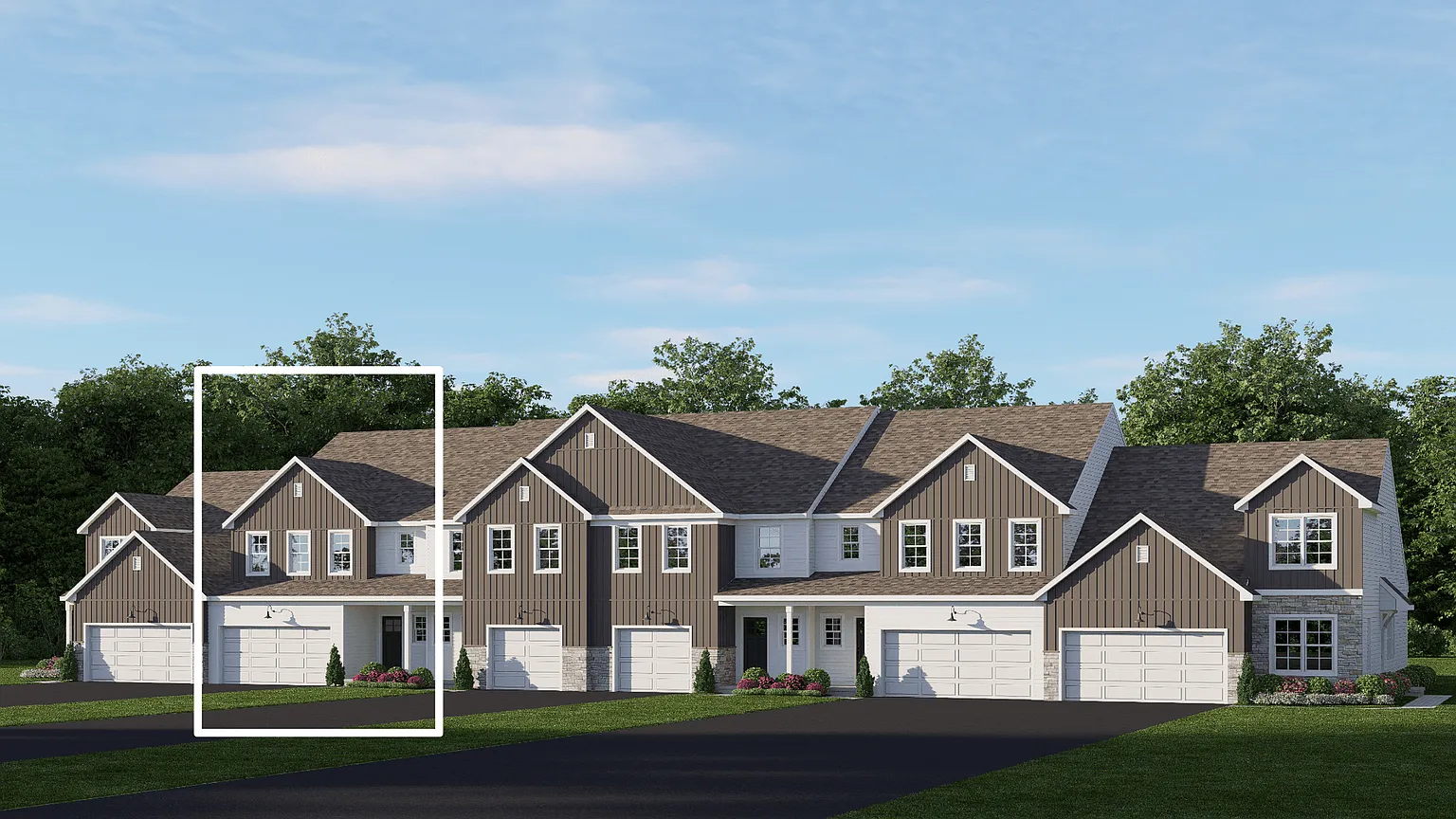 Mason Plan, The Townes at Briar Creek photo 1