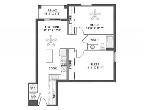Floor plan B4