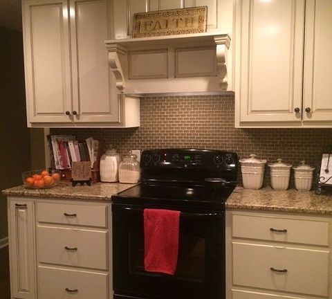 Custom Splashback and Hood