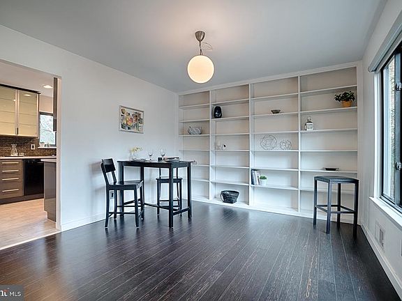 Dining Room with engineered bamboo flooring