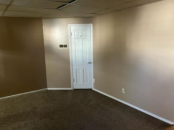 Finished room in basement which could work as a 3rd bedroom.