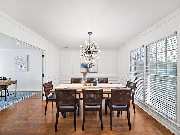 Host unforgettable dinners in this spacious dining room_perfectly designed for large gatherings and special celebrations