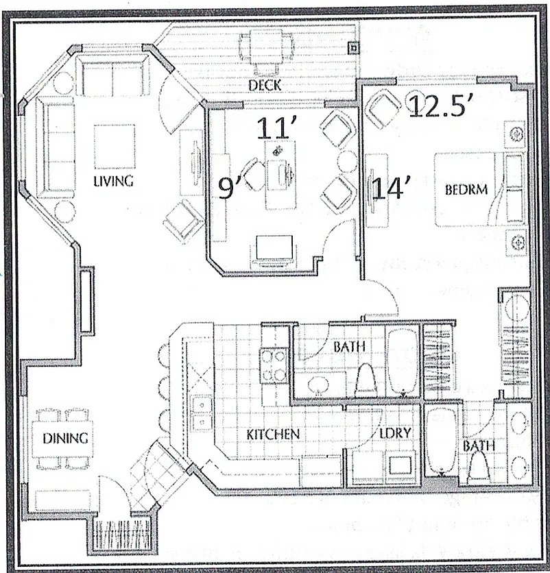 Floor plan Hawthorn