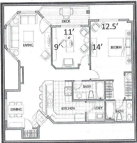 Floor plan Hawthorn