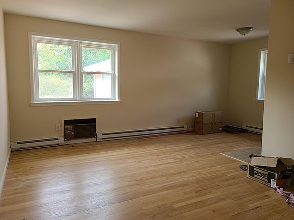Living room and dining area