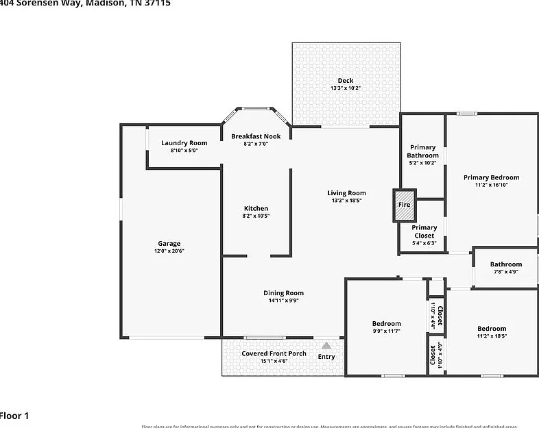 3 bed, 2.0 bath, 1311 sqft, $2,030 — Photo 2