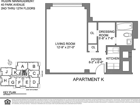 2nd image of 40 Park Ave APT 12k