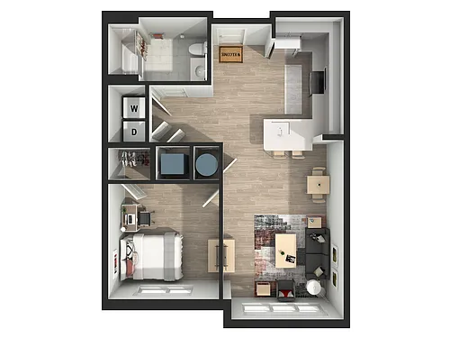 Floor plan The Solomon A1