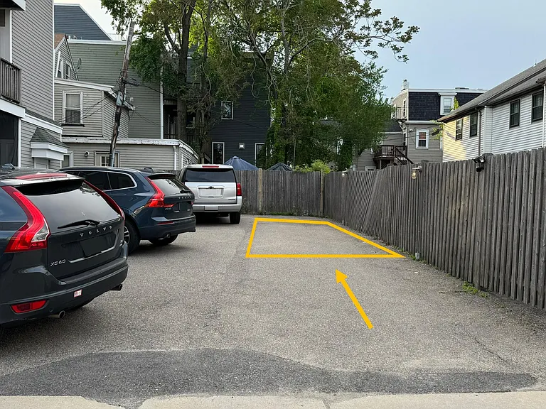 Off-street, deeded parking