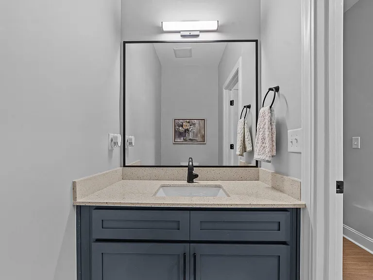 First Floor Powder Room - 3 Bedroom Townhome