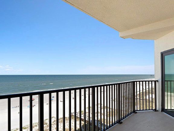 Ocean view from balcony