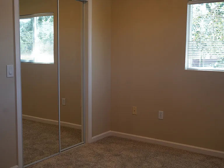 Second bedroom with walk-in closet
