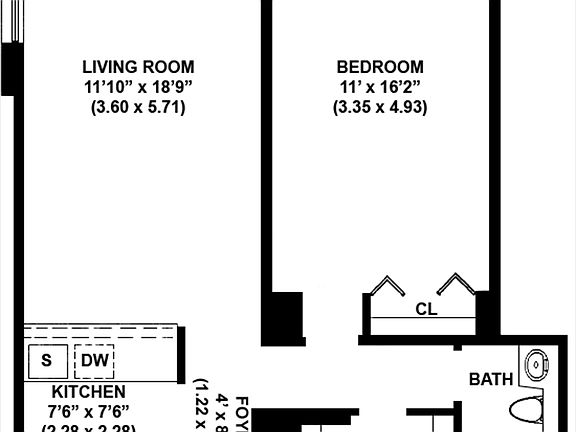 2nd image of 350 W 50th St APT 8G