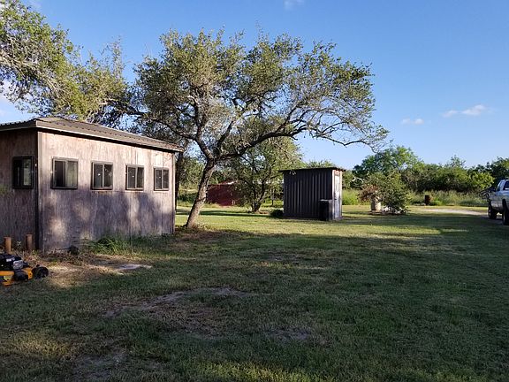 Several storage sheds