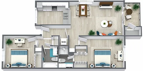 Floor plan Renovated