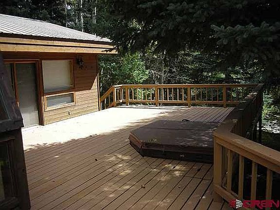Front Deck and Spa