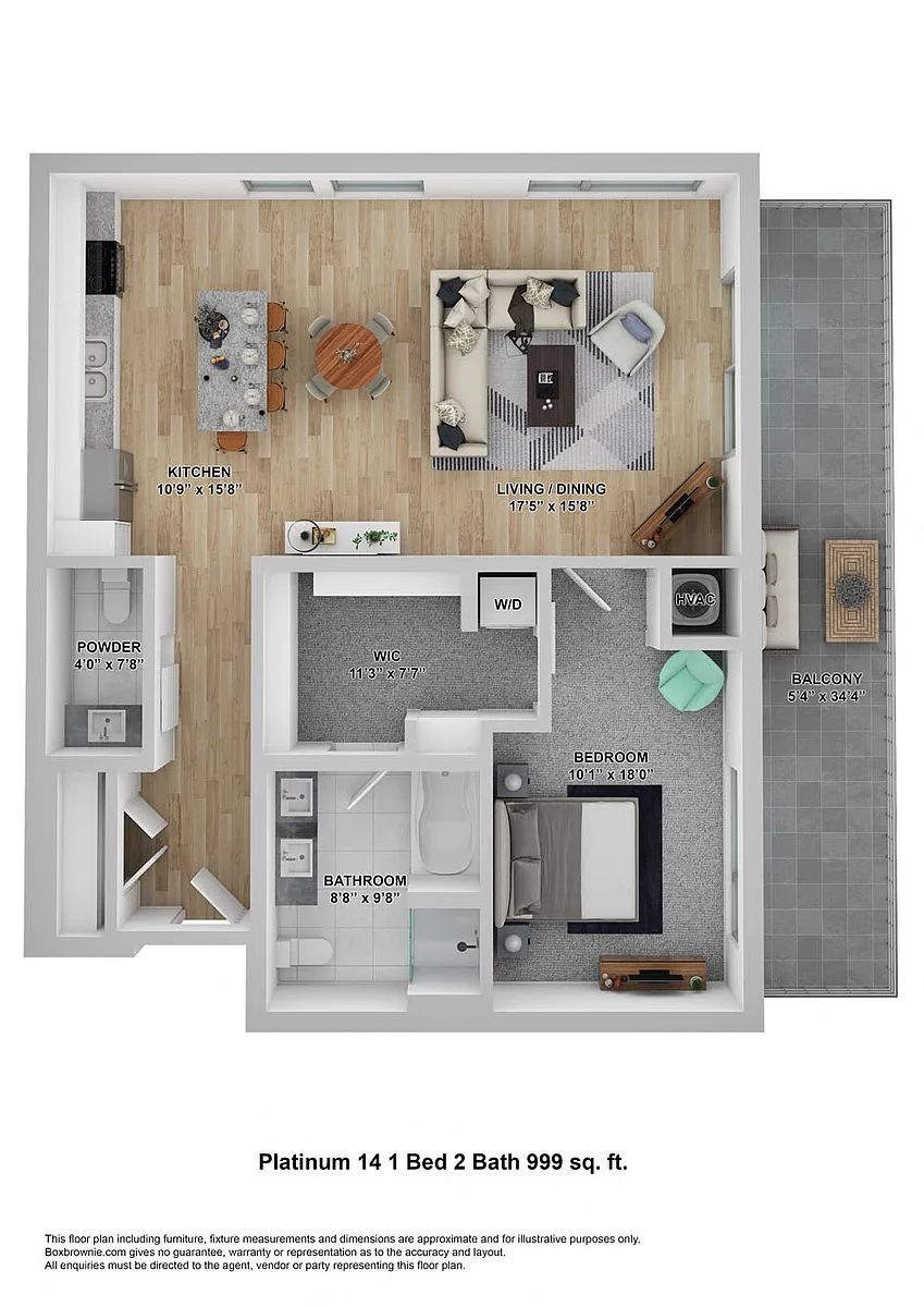 Floor plan Platinum 14