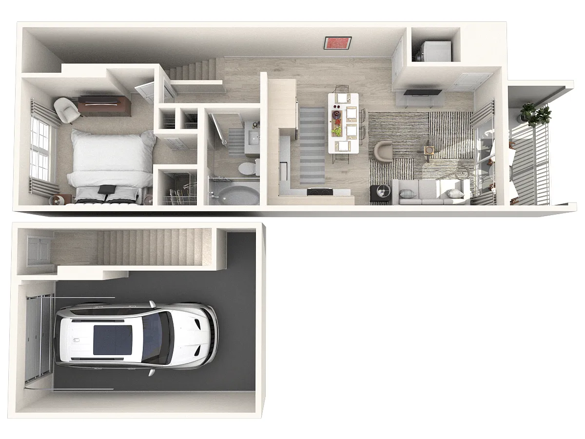 Floor plan A5G - Ambiance With Garage
