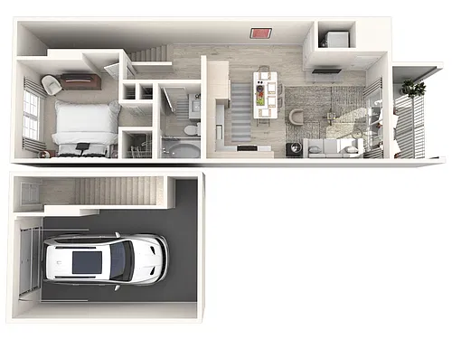 Floor plan A5G - Ambiance With Garage