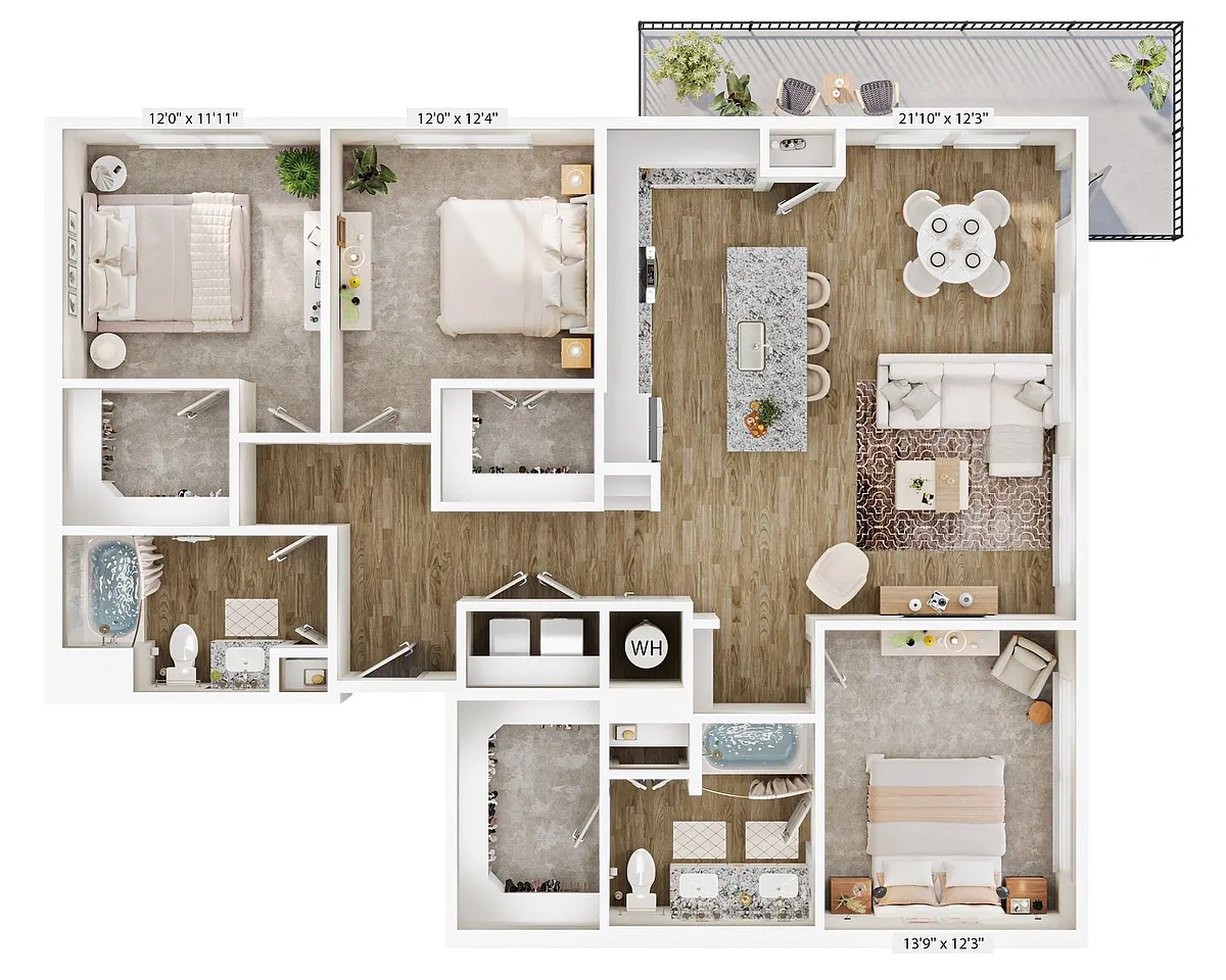 Floor plan C2