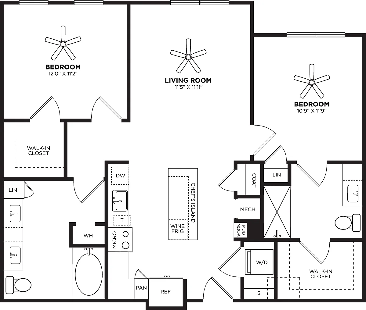 Floor plan B8 No Balcony