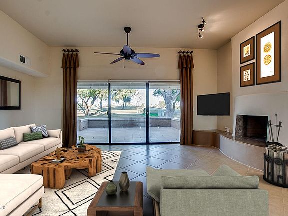 Living Room Staged