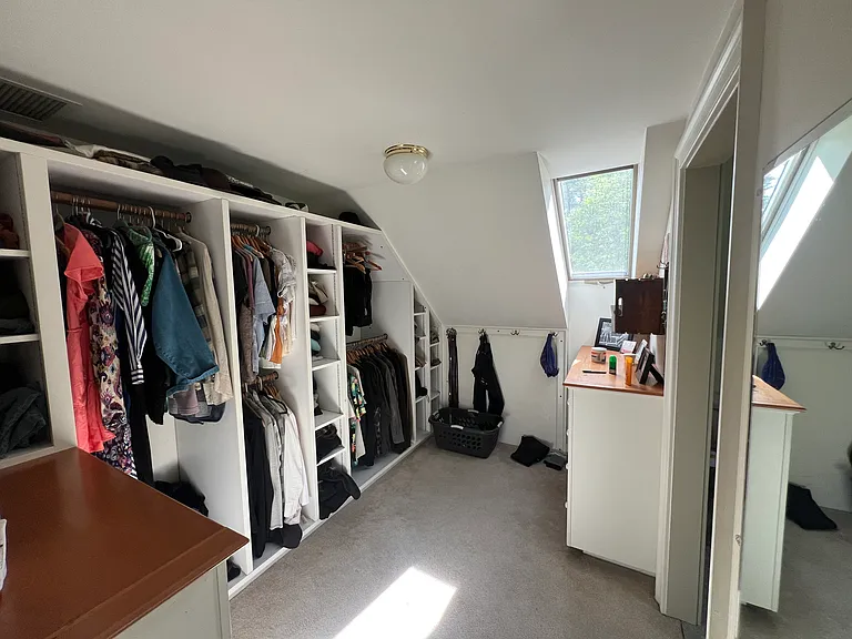 closet in primary bedroom