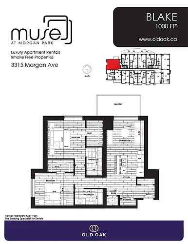 Floor plan 2A Blake