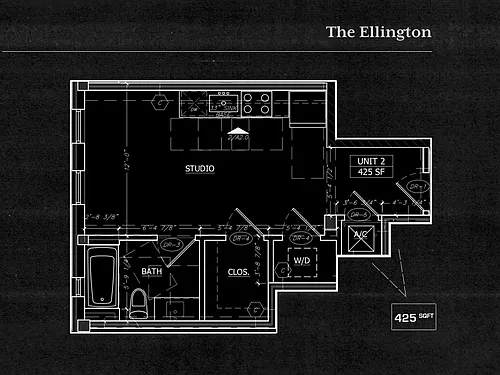 Floor plan Studio