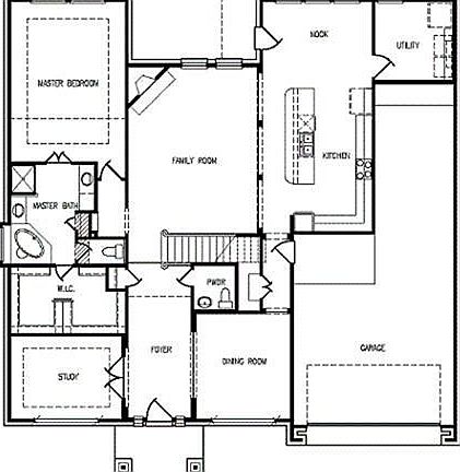 Onyx Plan - First Floor