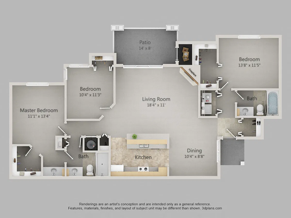 Floor plan The Oak
