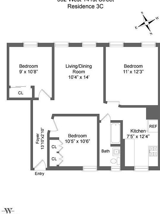 2nd image of 552 W 141st St APT 3C