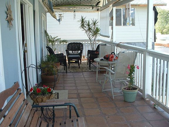 New tiled 10x30 ft deck