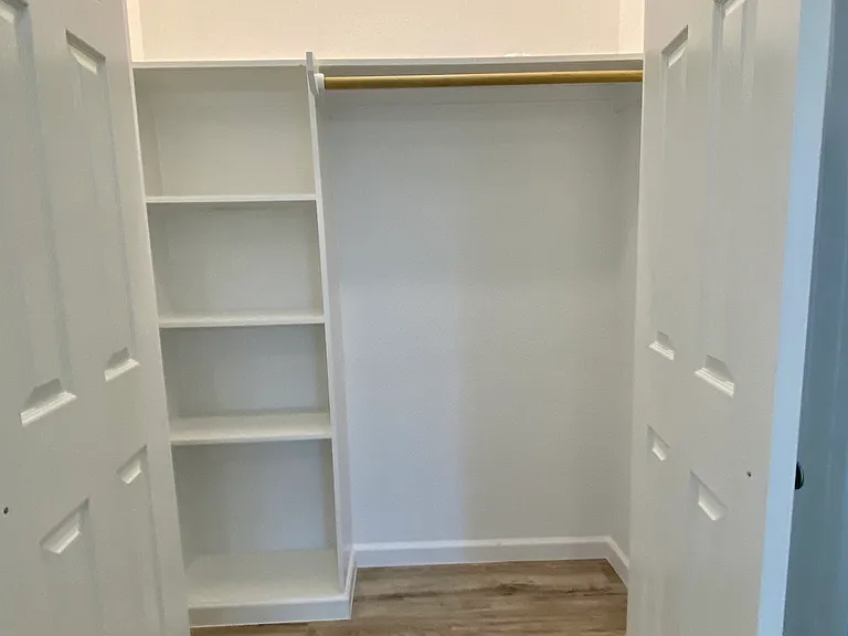 Master bedroom closet