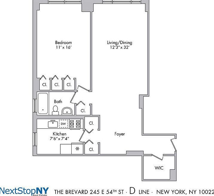 1st image of 245 E 54th St APT 4D
