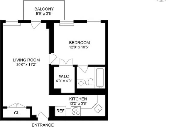 2nd image of 186 W 80th St APT 4A
