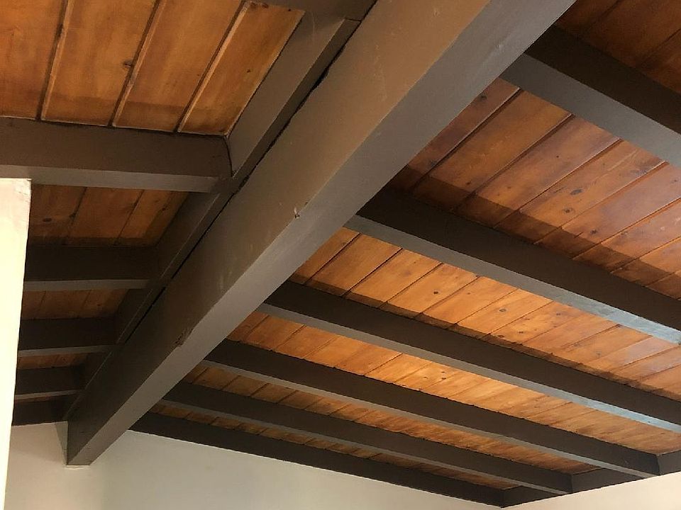 Cathedral Ceiling with Exposed Beams