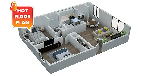 Floor plan Harrison