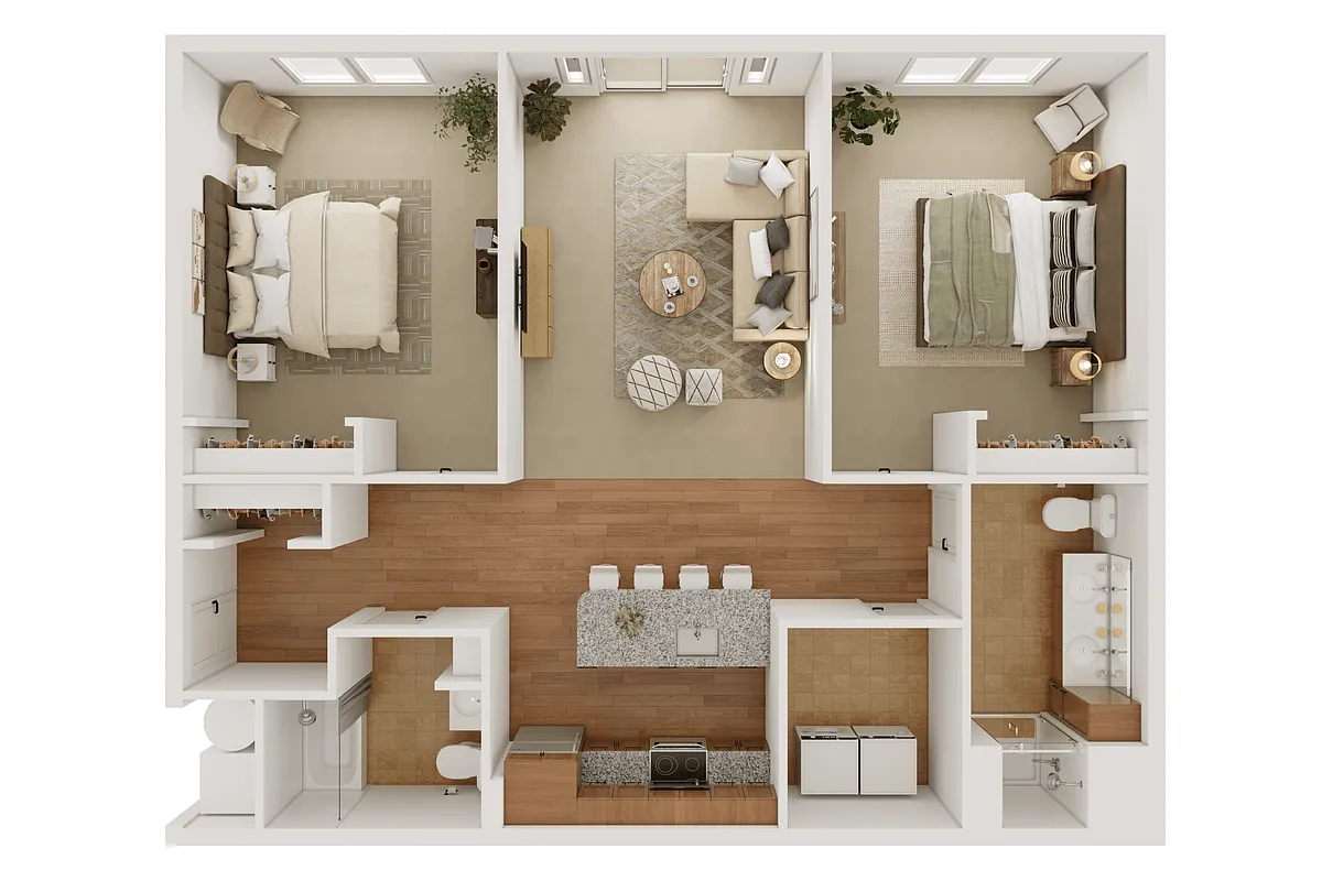 Floor plan The Hamilton