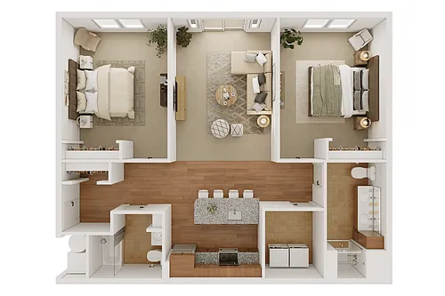 Floor plan The Hamilton