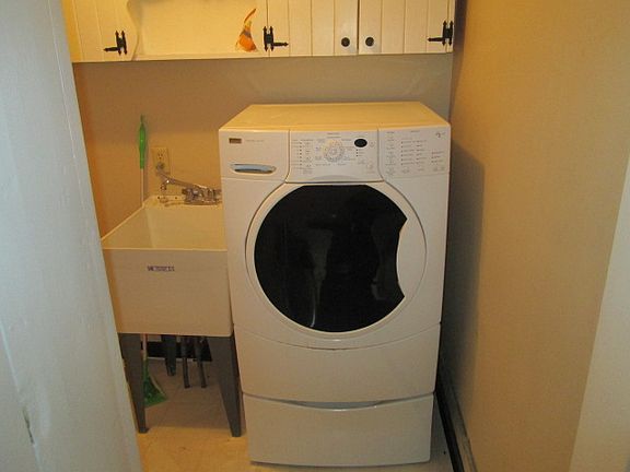 Half Bath with Laundry