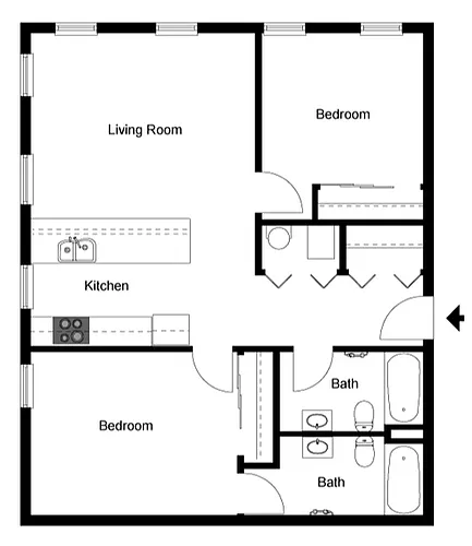 Floor plan S-B1