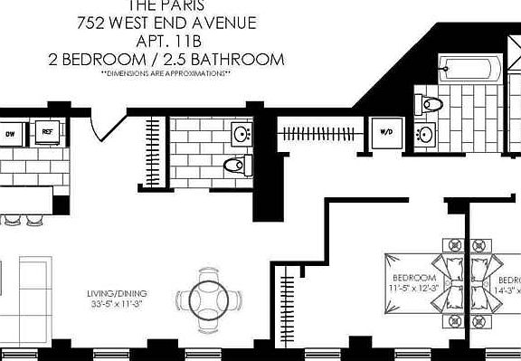 2nd image of 752 W End Ave APT 11B