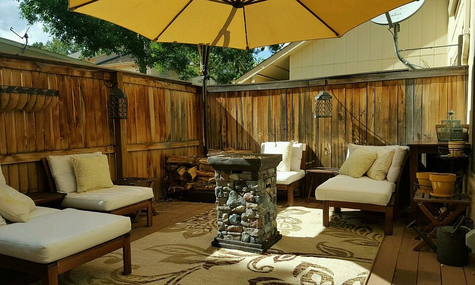 Stylish Entry Patio