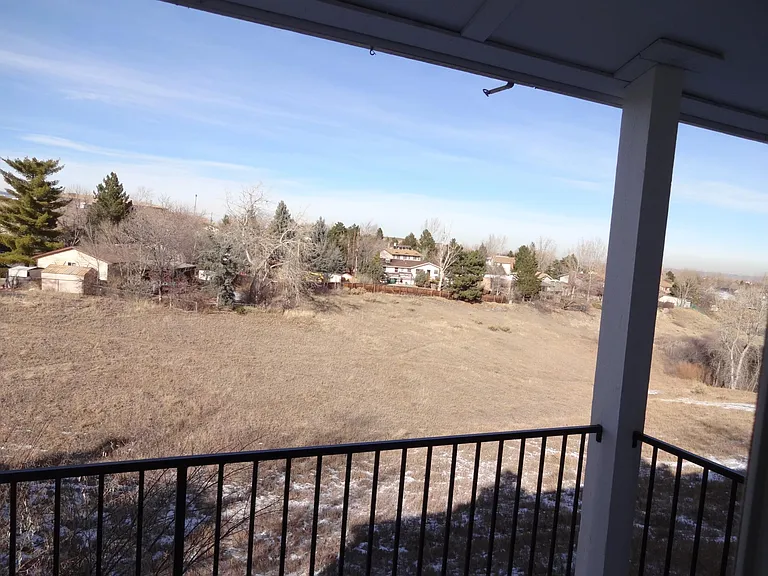 Nice open space behind unit from the balcony