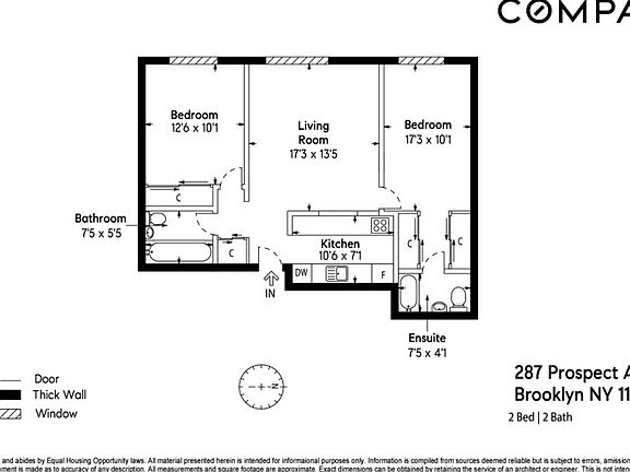 2nd image of 287 Prospect Ave APT 2C